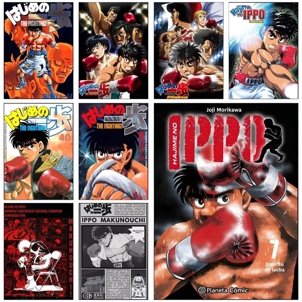 

Digital Oil Painting By Numbers Hot H-Hajime No Ippo Anime paint with Numbrs Home Decor, Wall Art Perfect Gift without frame