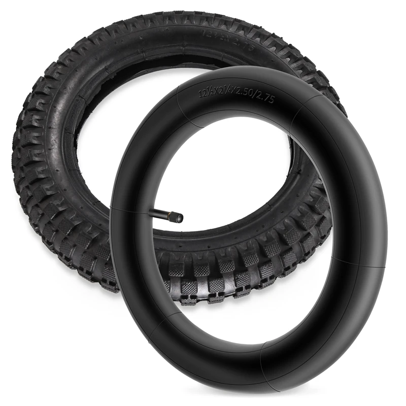 12 1/2X2.75 Tyre+Inner Tube For 49Cc Motorcycle Mini Dirt Bike Tire MX350 MX400 Scooter Tire 12-Inch Wear-Resistant Tire