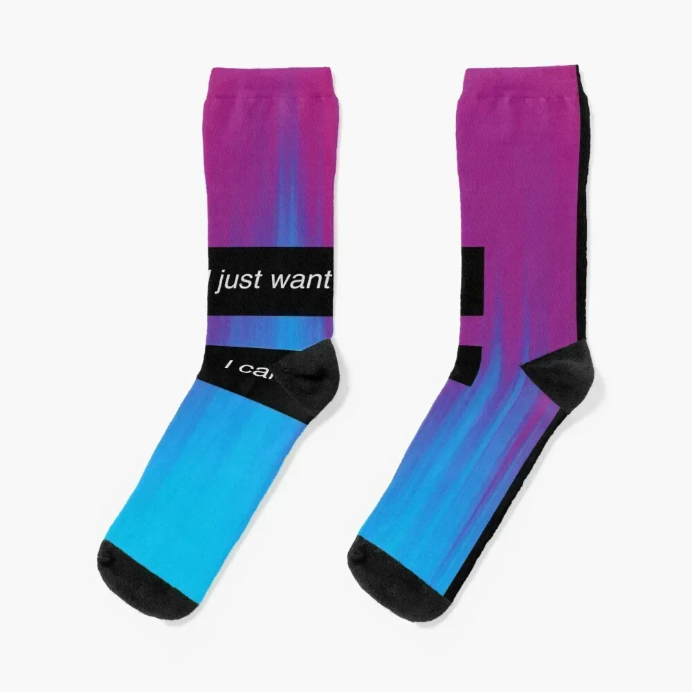 

Something I Can Never Have Socks Non-slip christmass gift designer professional running Socks Ladies Men's