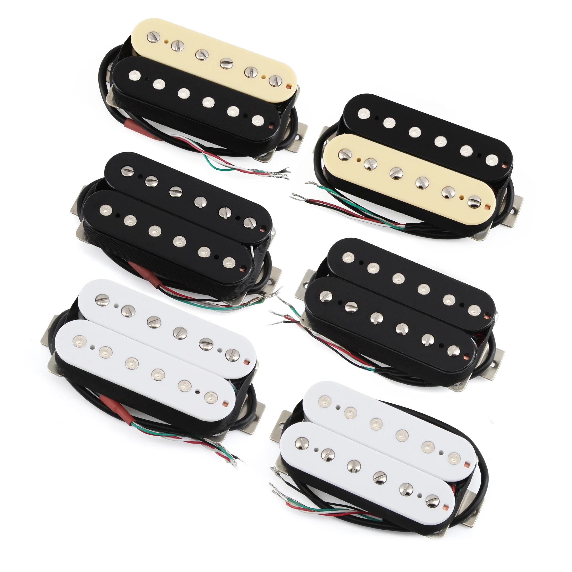 FLEOR Ceramic Double Coil Humbucker Pickup for Electric Guitar Pickup-Neck or Bridge Pickup
