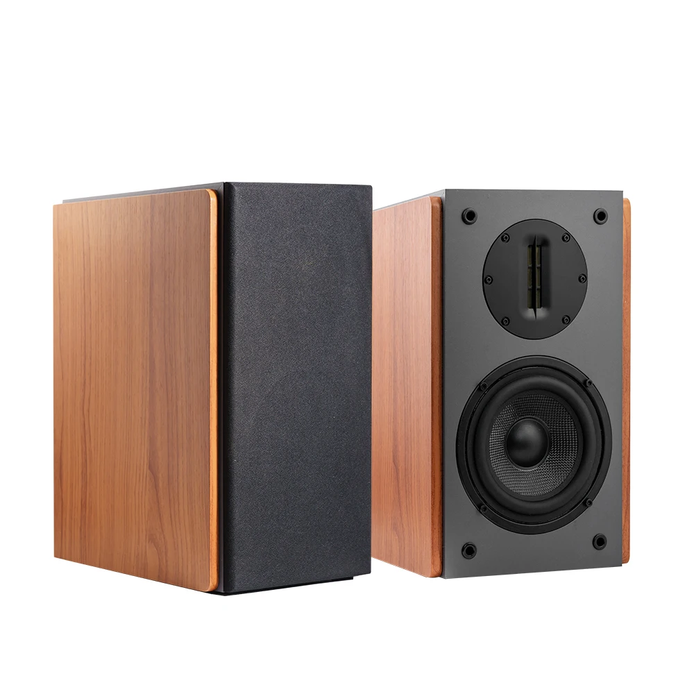 

200W Passive Bookshelf Speakers For Home Theater Surround Sound, Home Desktop Stereo Speakers With Crisper Sound 200W