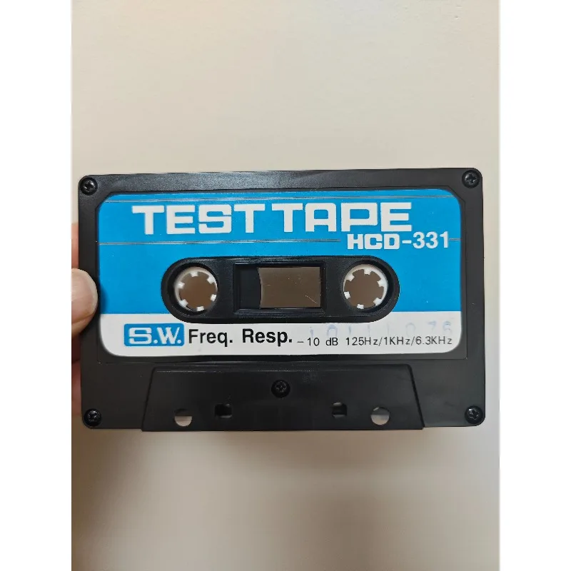 Nueva prueba multifrecuencia direccional de Audio TEAC japonesa con calibración de reparación de casete de grabadora de 6,3 KHz