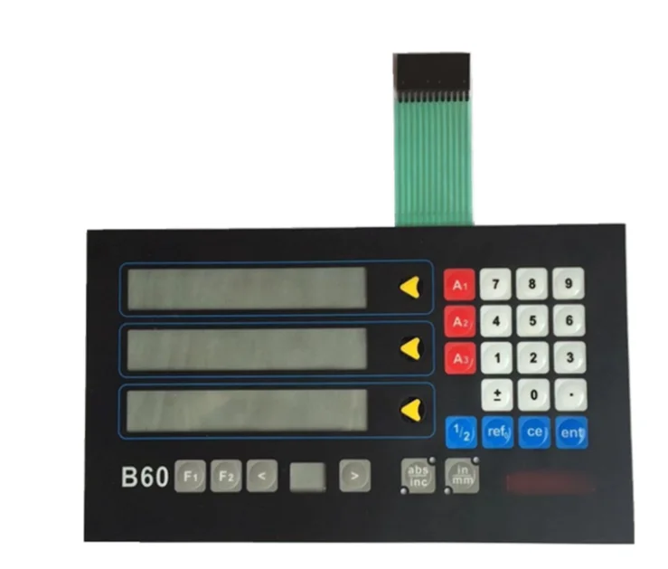 New Replacement Touch Membrane Keypad for NEWALL B60 2Axis 3Axis