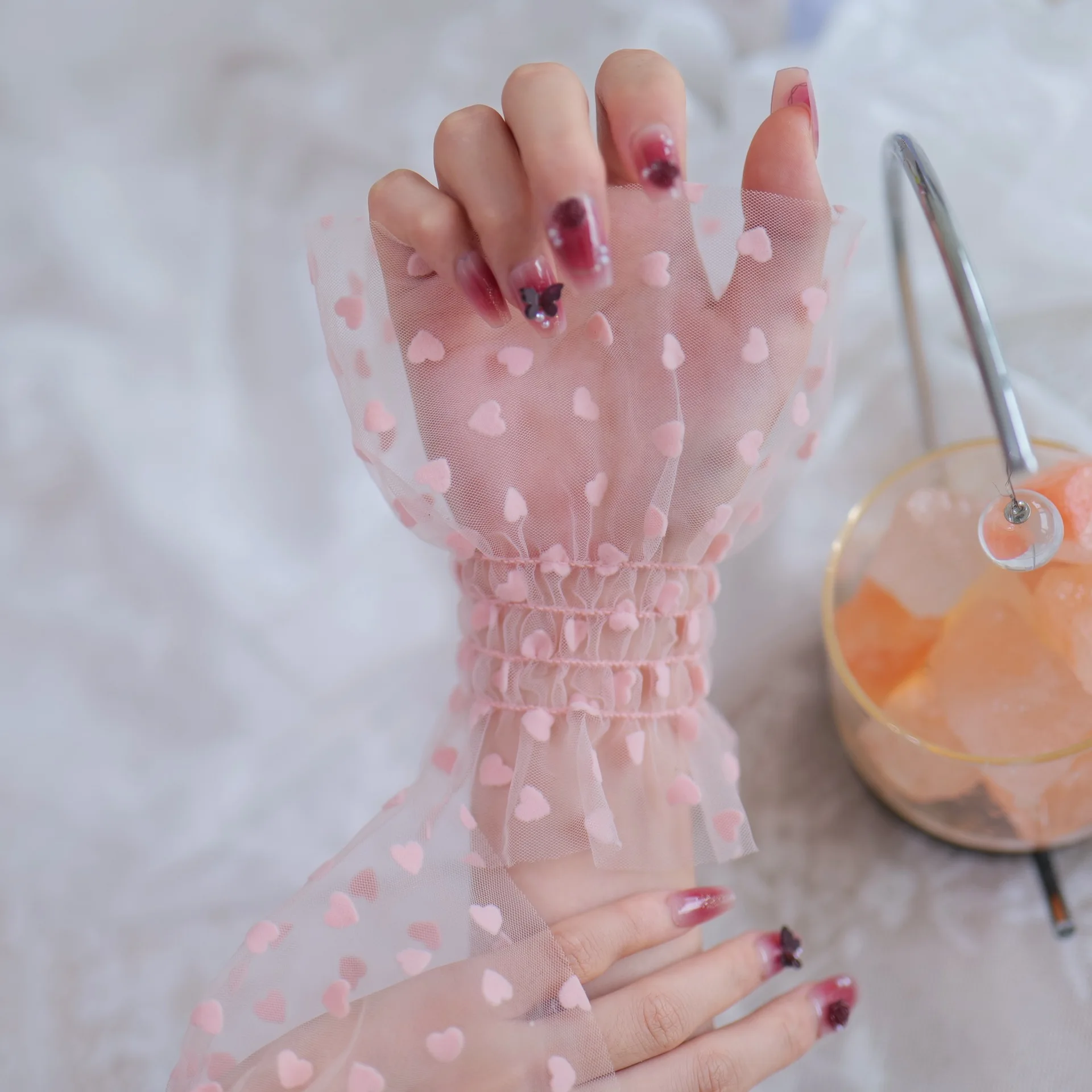 Nail Tips Display Sleeve Fashion Accessory