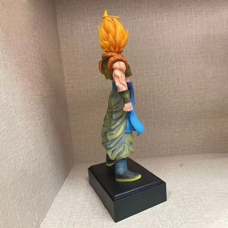 New 32cm Dragon Ball Anime Figure Gogeta Figure Super Saiyan Gogeta Figurine Gk Collection Statue Model Ornament Desk Toys Gift