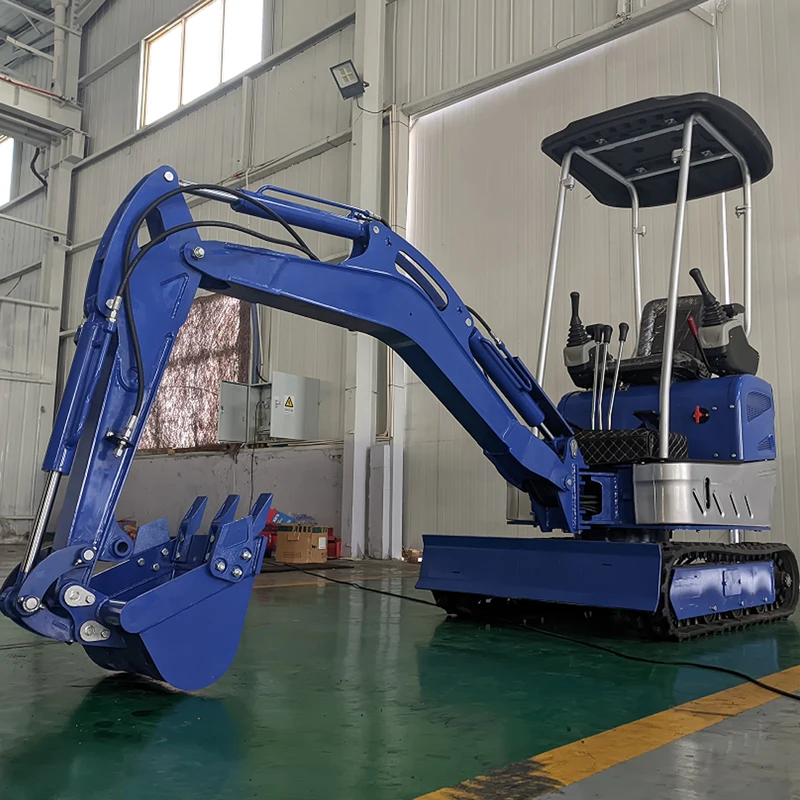 Mini Crawler Hydraulic 1.3 1.7Ton Excavator Digger Mini Digger Sale Color Customized Mini excavator NKS China Cheap