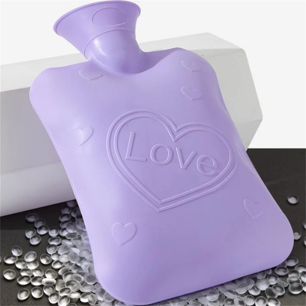 300ml Small size Thickened hot water bag, Explosion-proof PVChot water bag with water injection