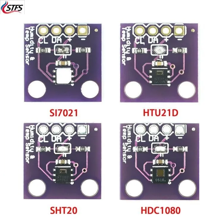 

HDC1080 Si7021 SHT20 HTU21D module Low Power, GY-213V-HDC1080 High Accuracy Digital Humidity Sensor with Temperature Sensor