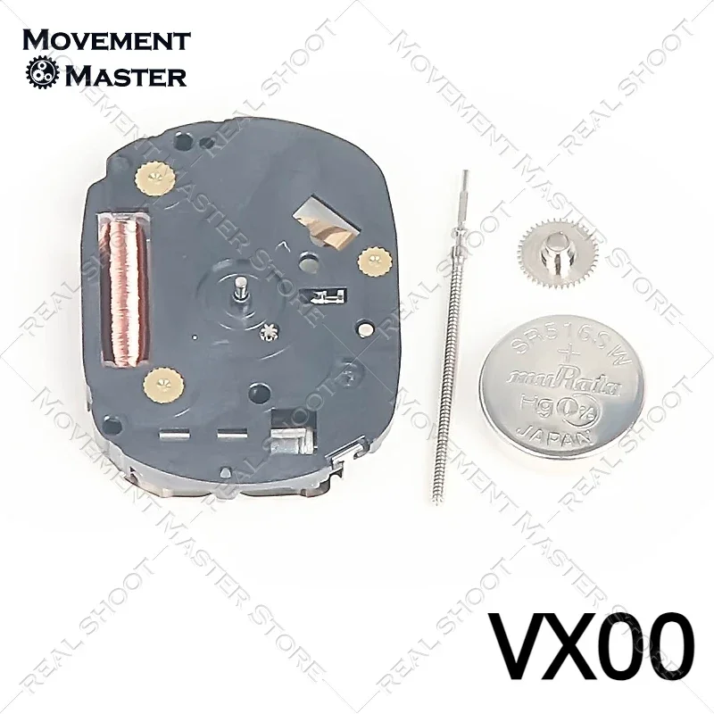 New and Original Japan  /  VX00A Movement VX00 Movement Two Needle Watch Repair Quartz Movement Replacement Parts