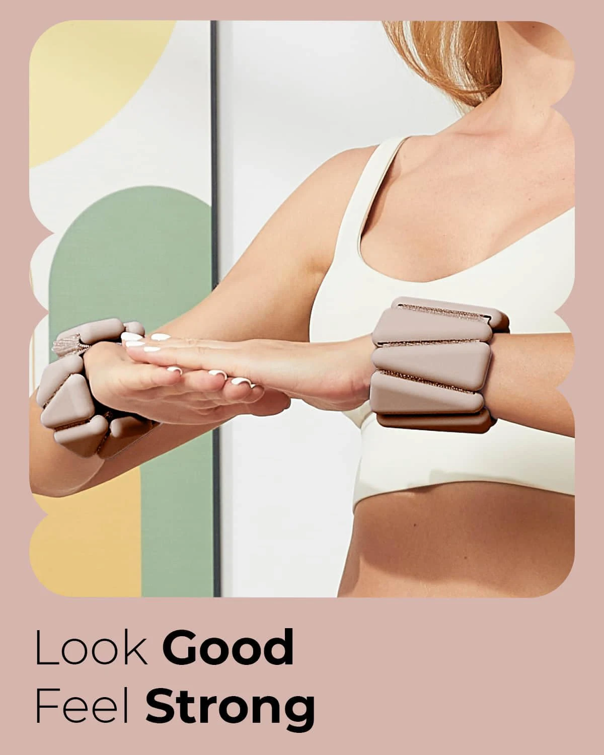 1 Paar Gewichtsbelastbare Handgelenkbandagen für Yoga, Fitness und Training, Verstellbare Knöchel- und Handgelenkschoner, Gewichtsarmband für Jogging – Detail 32