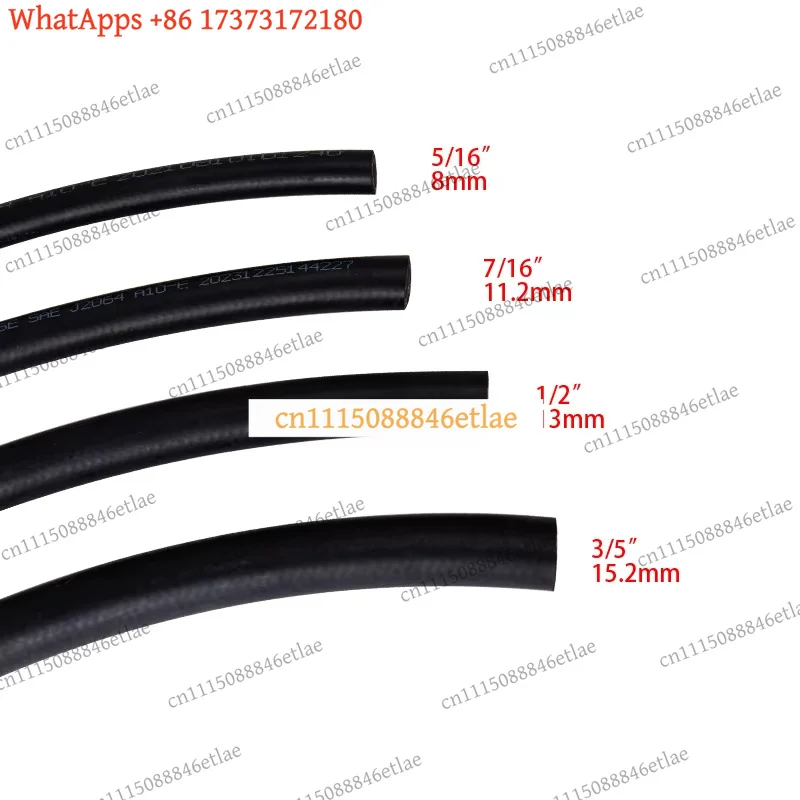 k3 Thin-Wall Reduced Barrier AC Hose, 1 Meter #6 #8 #10 #12 R12 R134a Refrigerant Pipe