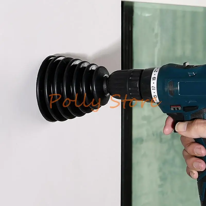Electric Drill Dust Cover Rubber Impact Hammer Drill Dust Collector Dustproof Device Power Tool Accessories **