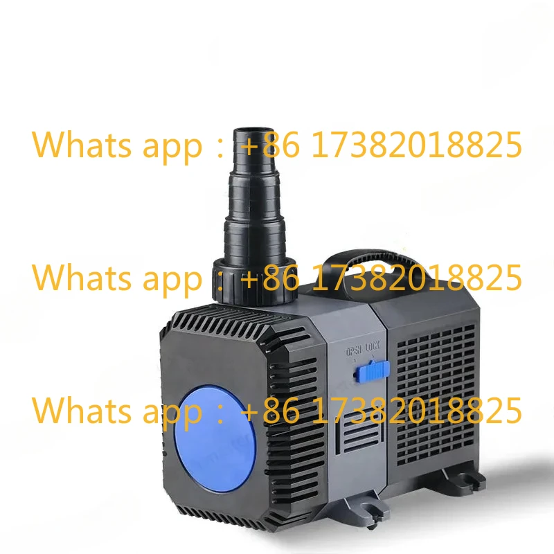 Submersible Adjustable Frequency Inline Water Pump for Aquarium Fish Tank Garden Pond Water Feature Koi Fish Filter Pump