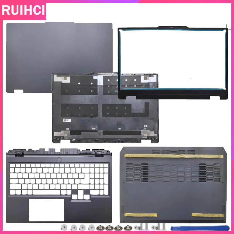 

LCD Back Cover/LCD Front Bezel/Palmrest/Bottom case cover/Air Outlet New For 15 G5000 IRX9 IAX9 AHP9 2024