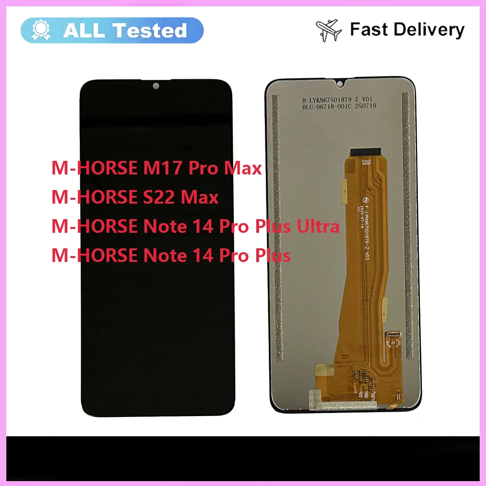 Original Display For M Horse M17 Pro Max S22 Max Note 14 Pro Plus Note 14 Pro Plus Ultra LCD Display Screen Digitizer Assembly