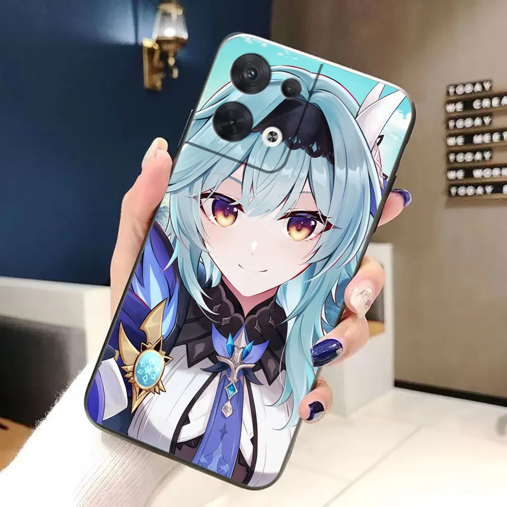 حار لعبة G-Genshin تأثير مخصص صور جراب هاتف ل ممن لهم رينو 13 13F 12 11 11F 10 8 8T 7 7Z 6 6Z 5 5F 4F 4 LITE F29 حافظة من البولي يوريثان