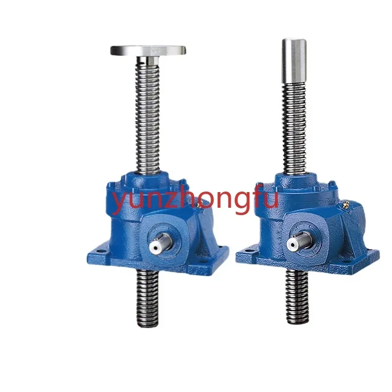 HK/JRSS/Worm Screw Lifter 2T/3T/5T/10T/WSH Reducer Hand Crank with Motor Lifting