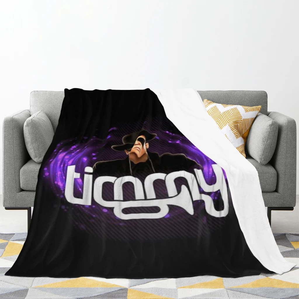 Timmy trumpet musician Medium Blanket Fluffy Soft Bedroom Decor Sofa Blankets Comforter Home and Decoration