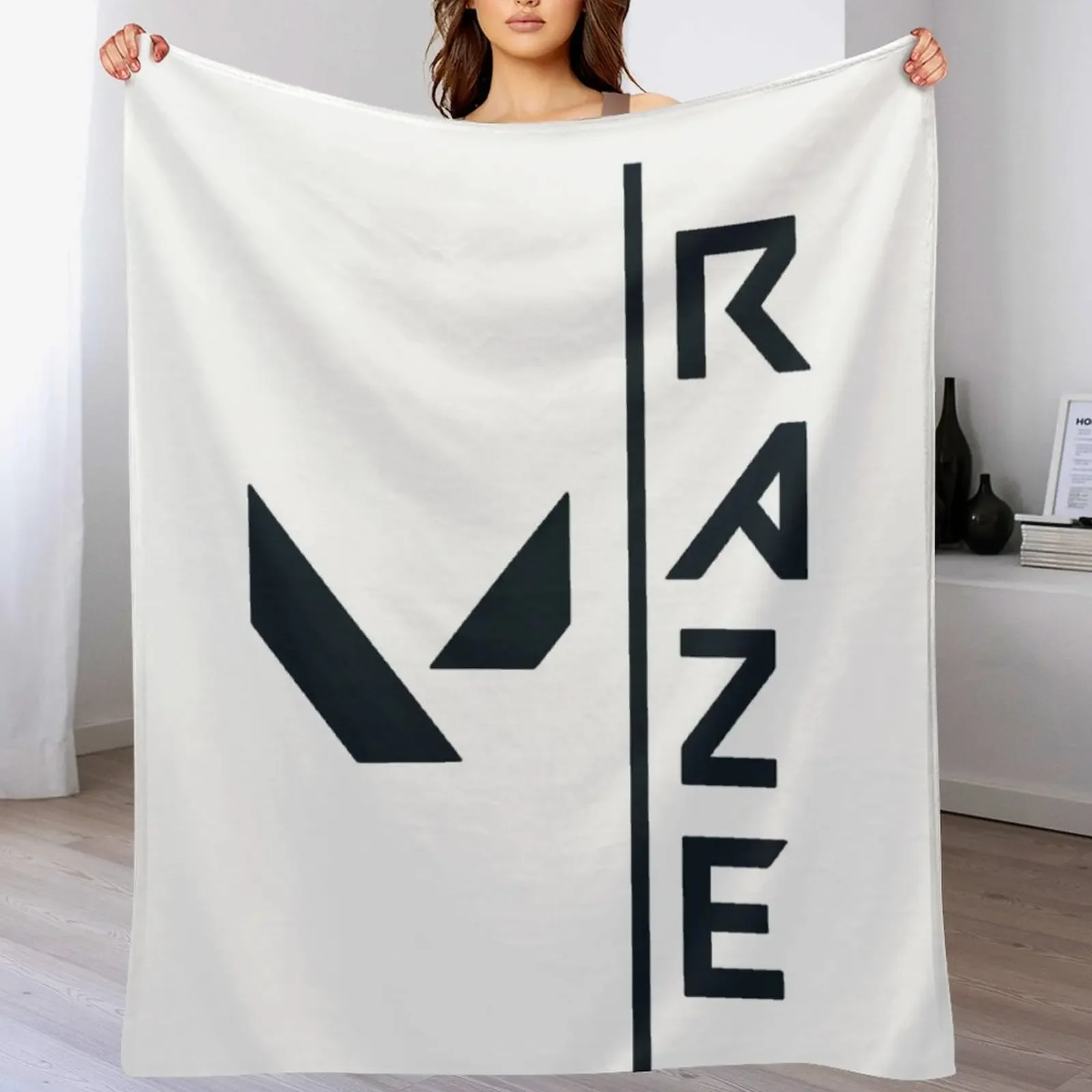 

Valorants Raze Throw Blanket Luxury Polar Stuffeds christmas gifts Blankets