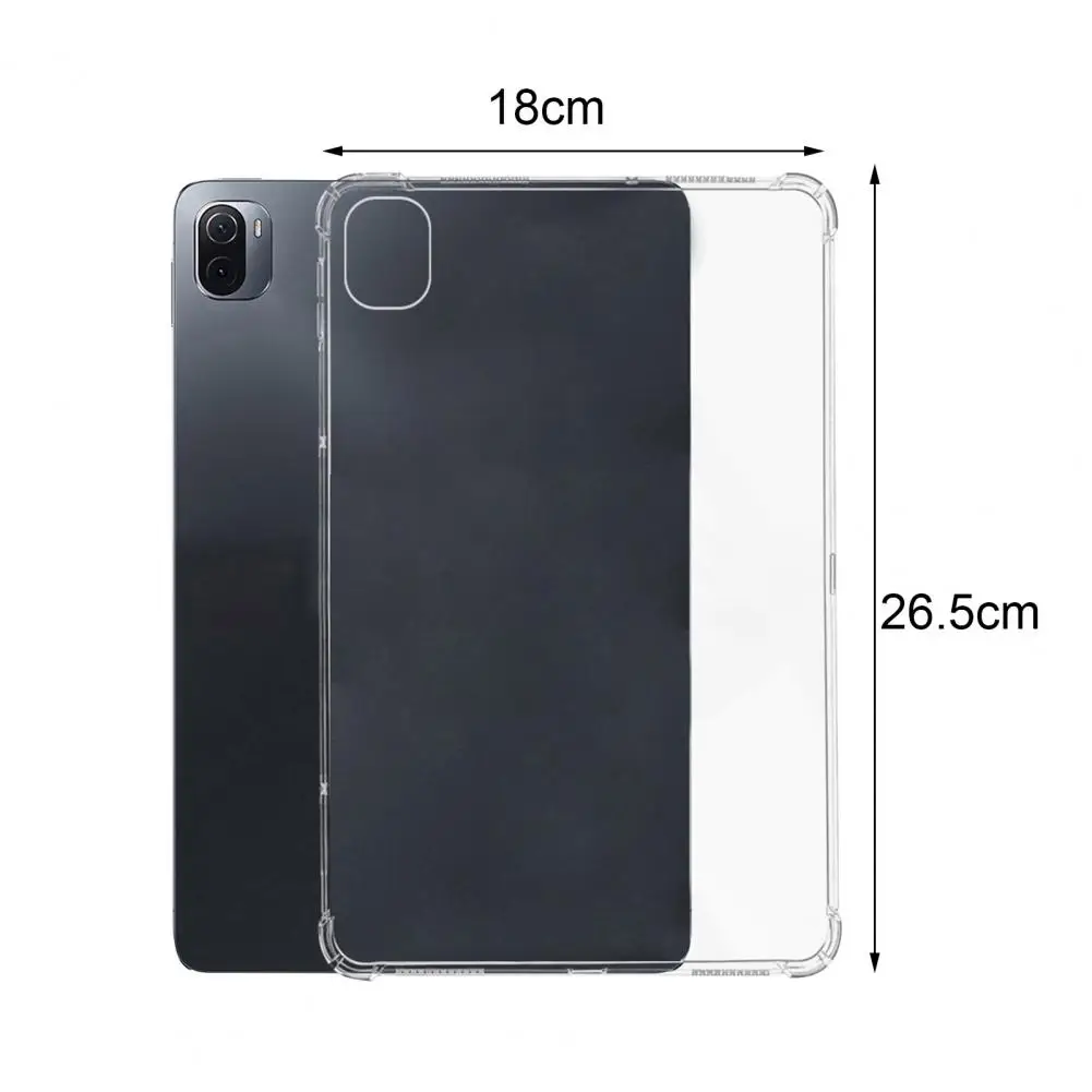 Etui TPU dla MiPad 5 Pro 11 Cal etui ochronne na Tablet cztery przezroczysty tył xiaomi Mi Pad 5 Mipad5 5Pro