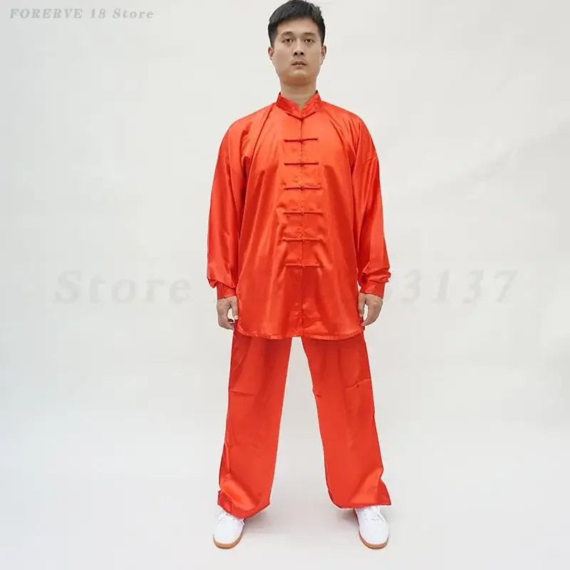 Uniforme de Tai Chi y Kung Fu para adultos, traje tradicional chino de artes marciales, Wing Chun, ropa de ejercicio matutino para hombre y mujer, primavera y verano