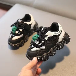 Autunno nuove scarpe sportive per bambini Sneakers traspiranti per neonati Primi camminatori per neonati Scarpe da corsa per neonate Sneakers per bambini