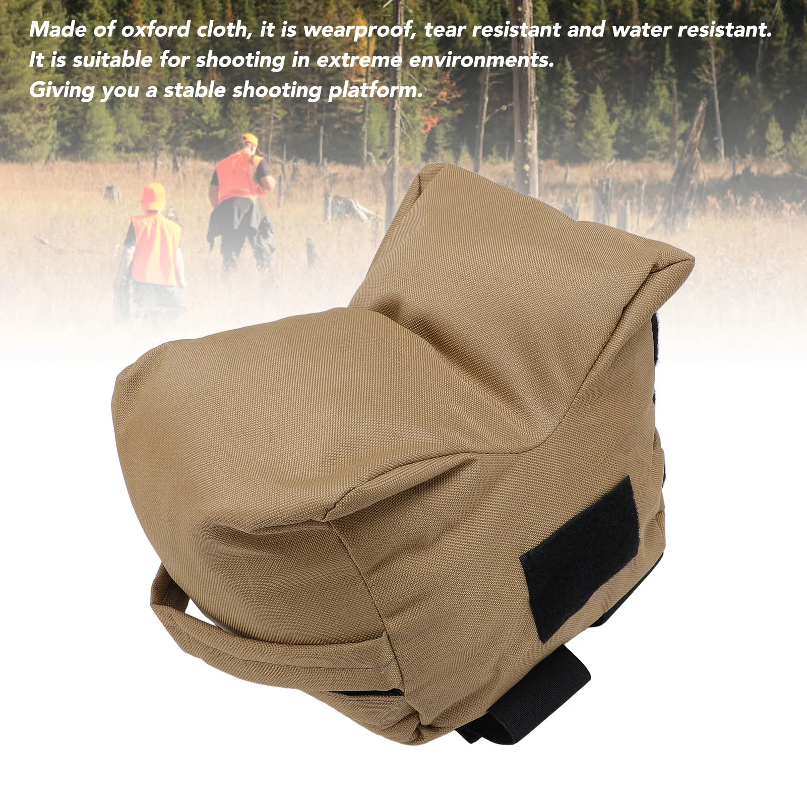 사격 지원 샌드백 야외 사격 레스트 백 사진 촬영을 위한 경량 다목적 방수 옥스포드 천