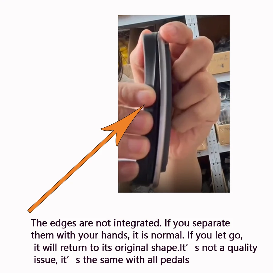 Auto-Pedale für Volvo V50 2004 2005 2006 2007 2008 2009 2010 2011 2012, Gaspedal-Bremskupplung, rutschfeste Pedalabdeckung – Detail 1