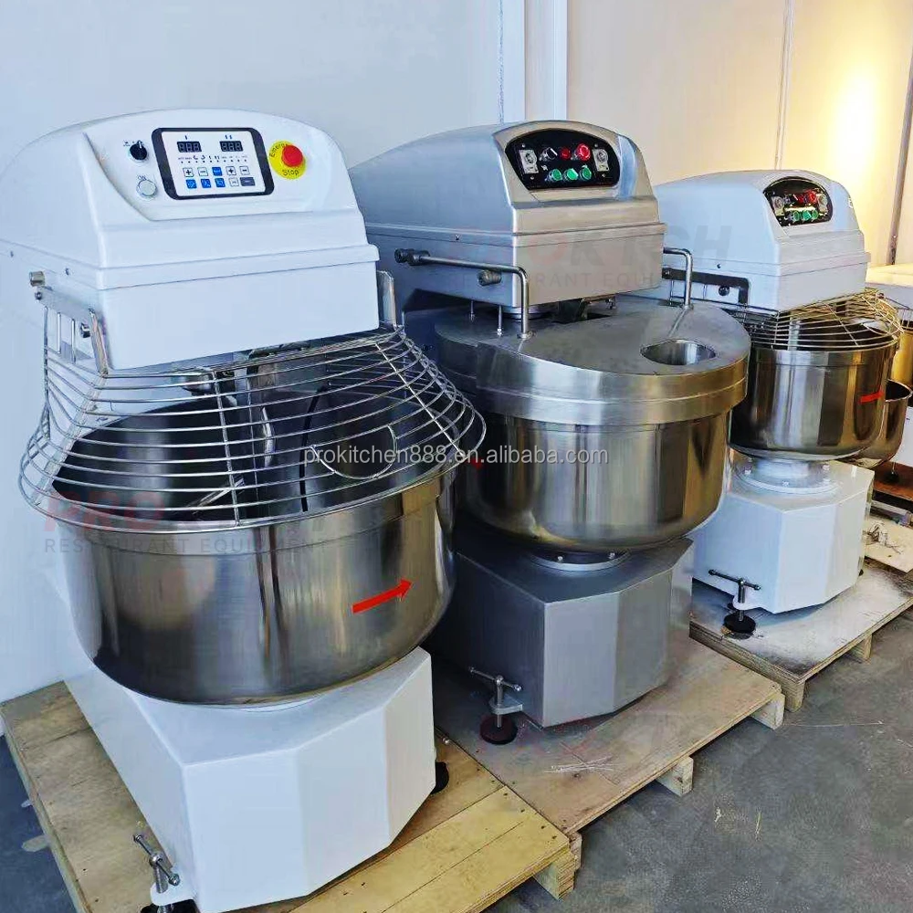 Turbulent Dough Mixer, Professional Spiral Mixer, High-speed Mixing, Removable Mixing Bowl, Safety Protection Device view 4