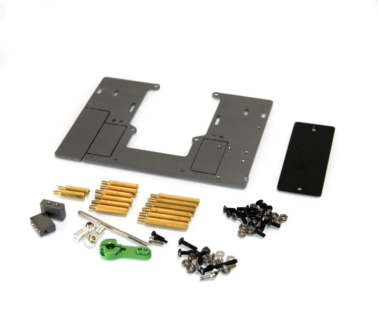 Metal Second Floor Cab Floor for 1/14 Tamiya RC Dump Truck SCANIA 770S R620 VOLVO 750 Mercedes-Benz ACTROS 3363 MAN Car Parts