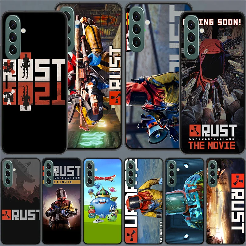 Shooting Rust Game Phone Case For Samsung A15 A25 A35 A55 Galaxy A05S A03 A03S A02S A71 A51 A41 A31 A21 A11 A70S A50S A30S A20S