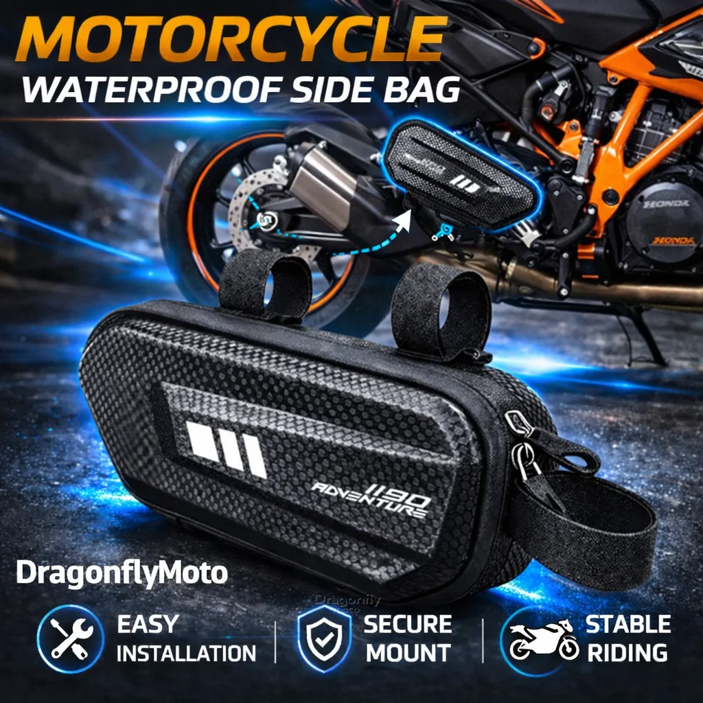 

Большая вместительная боковая сумка для мотоцикла KTM 1290 390 790 890 990 1050 1090 1190 1290 Super Adventure, водонепроницаемая, многофункциональная