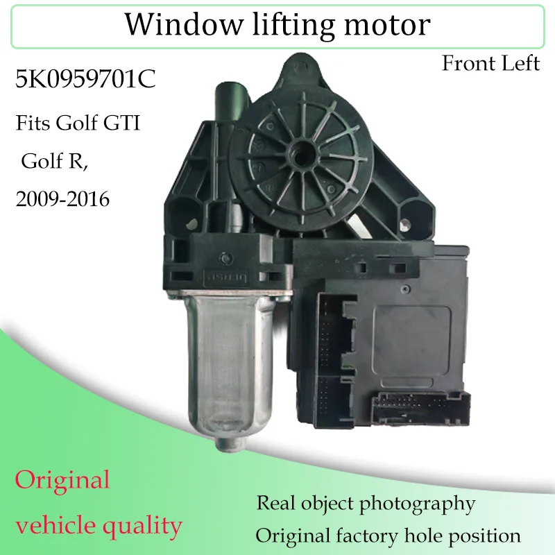 Image of Autofenster-Hebemotor Ersatzteile Kompatibel mit Volkswagen Golf GTI Golf R 2009-2016 5K0959701C 5K0959702C 5K0959793A