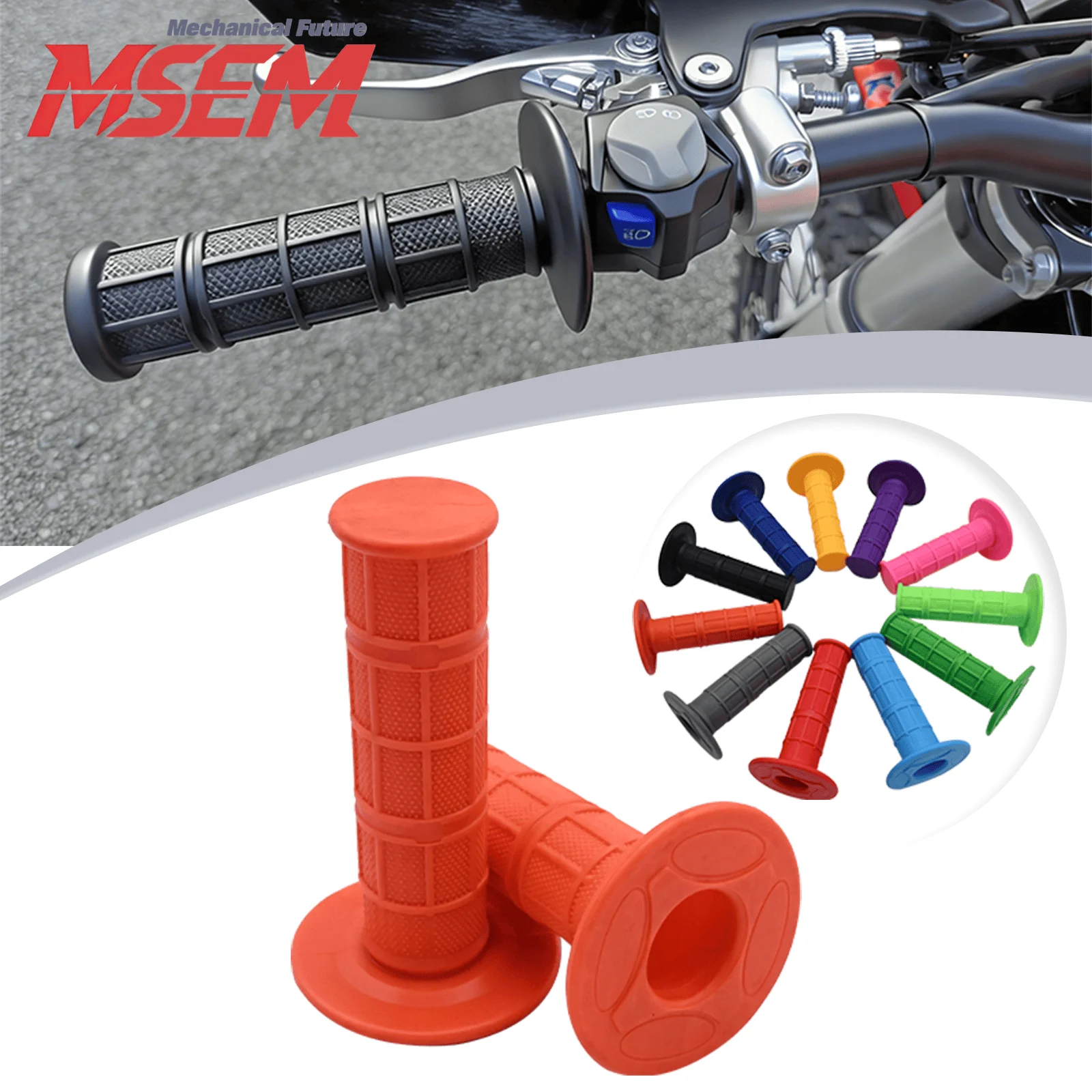For Segway X260 X160 Talaria Sting 22 24mm Universal Handle Grips Dirt Pit Bike Motorcycle Motocross Motorbike Handle Bar Grip