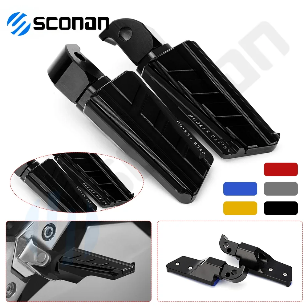 For Yamaha Tracer 700/GT Tracer 900/GT TENERE700 Motorcycle Accessories Rear Foot Pegs Rests Passenger Footrests