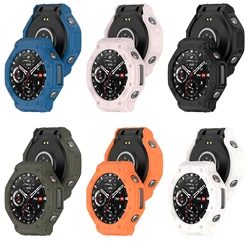 스마트워치 TPU 소프트 쉘 엣지 보호대 케이스 프레임, Amazfit T-rex 3 스마트 워치 보호 범퍼 커버 Trex3 액세서리