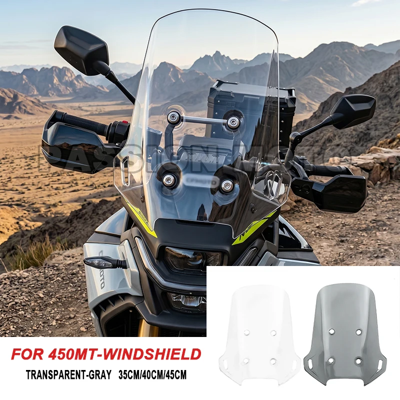 

Новое ветровое стекло для мотоцикла 450MT, увеличенное, для CFMOTO CF 450 MT MT450 450mt 2024 2025 2026