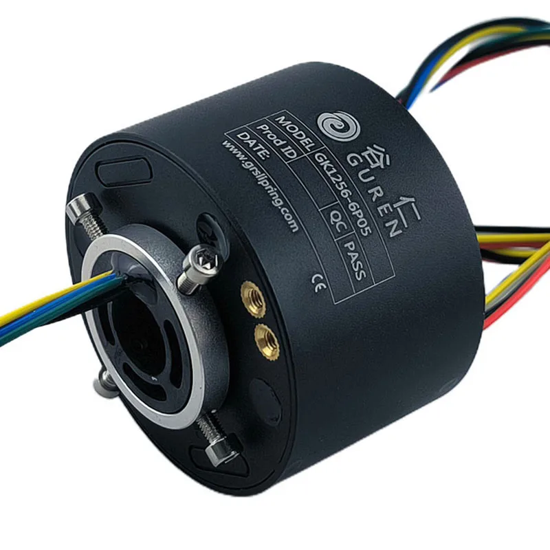 

GK1256-6P05 wire joint connector through hole conductive slip ring inner diameter 12.7mm electrical connection connector rotary