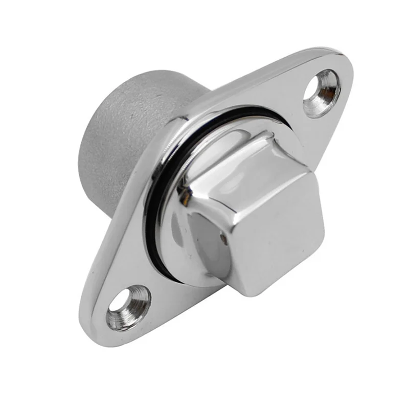 Новая пробка для воды из нержавеющей стали 316, сливной клапан для кормы лодки, носик для яхты, алмазная шелковая пробка для лодки, фитинг для морского оборудования