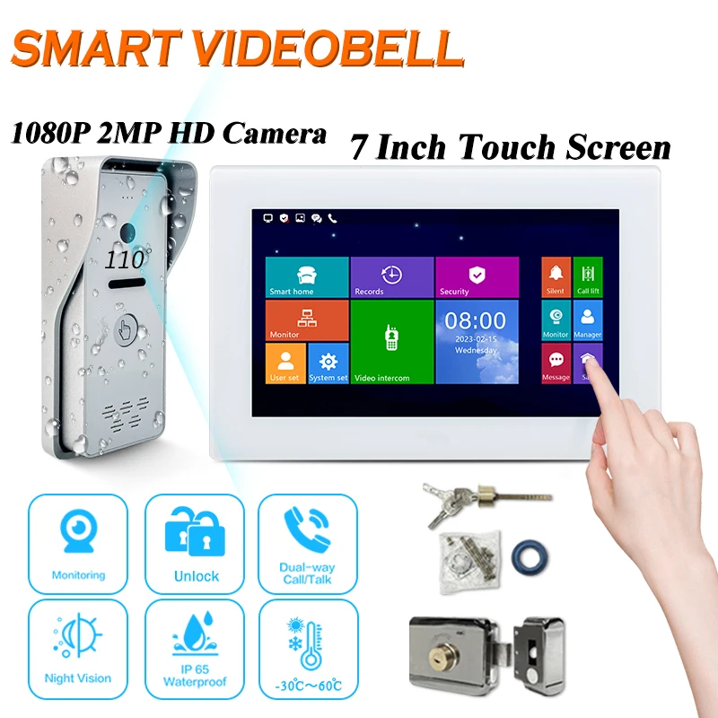 

ODM door camera with screen for home vdp system wireless cctv camera night vision recorder intercom service provider near me