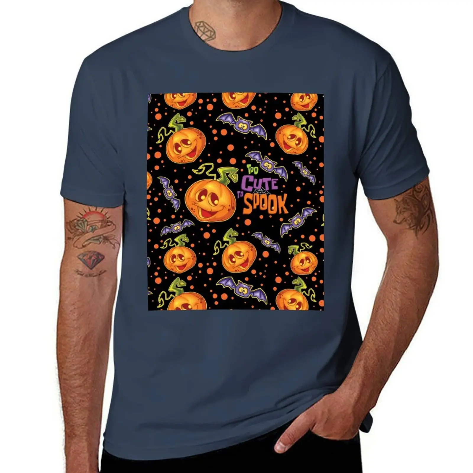 

Too Cute To Spook T-Shirt Basic Lightweight Short Sleeve Tee