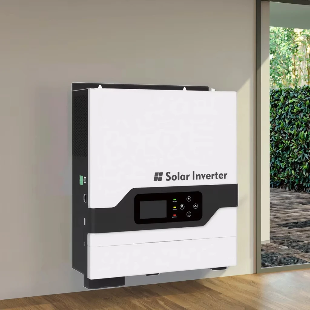 

MUST Multi-Function Advanced All-in-One 3000W LCD Display Hybrid Solar Inverter for Home Backup