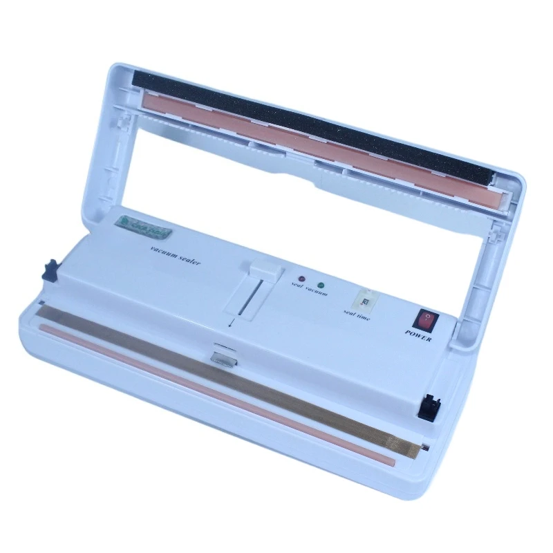 220V  Kitchen Vacuum Sealer Plastic Bag Sealer Degasser Vacuum Bags Sealing Machine Kitchen Fruit Vacuum Degasser