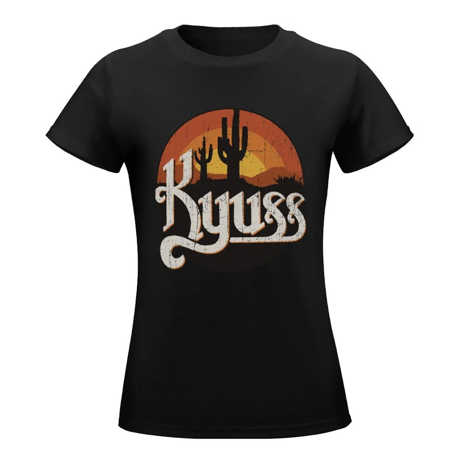 Kyuss Sunset 1987 Classic T-Shirt summer tops kawaii clothes summer clothes Female clothing funny t shirts for Women