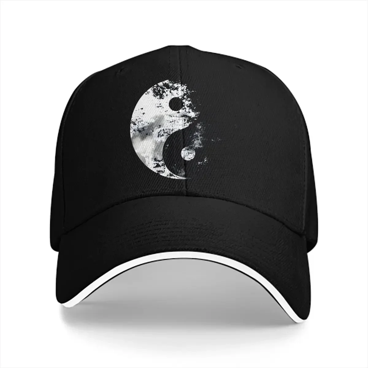 Yinyang Baseball Caps Peaked Cap YinYang Sun Shade Adjustable Hats for Men Women