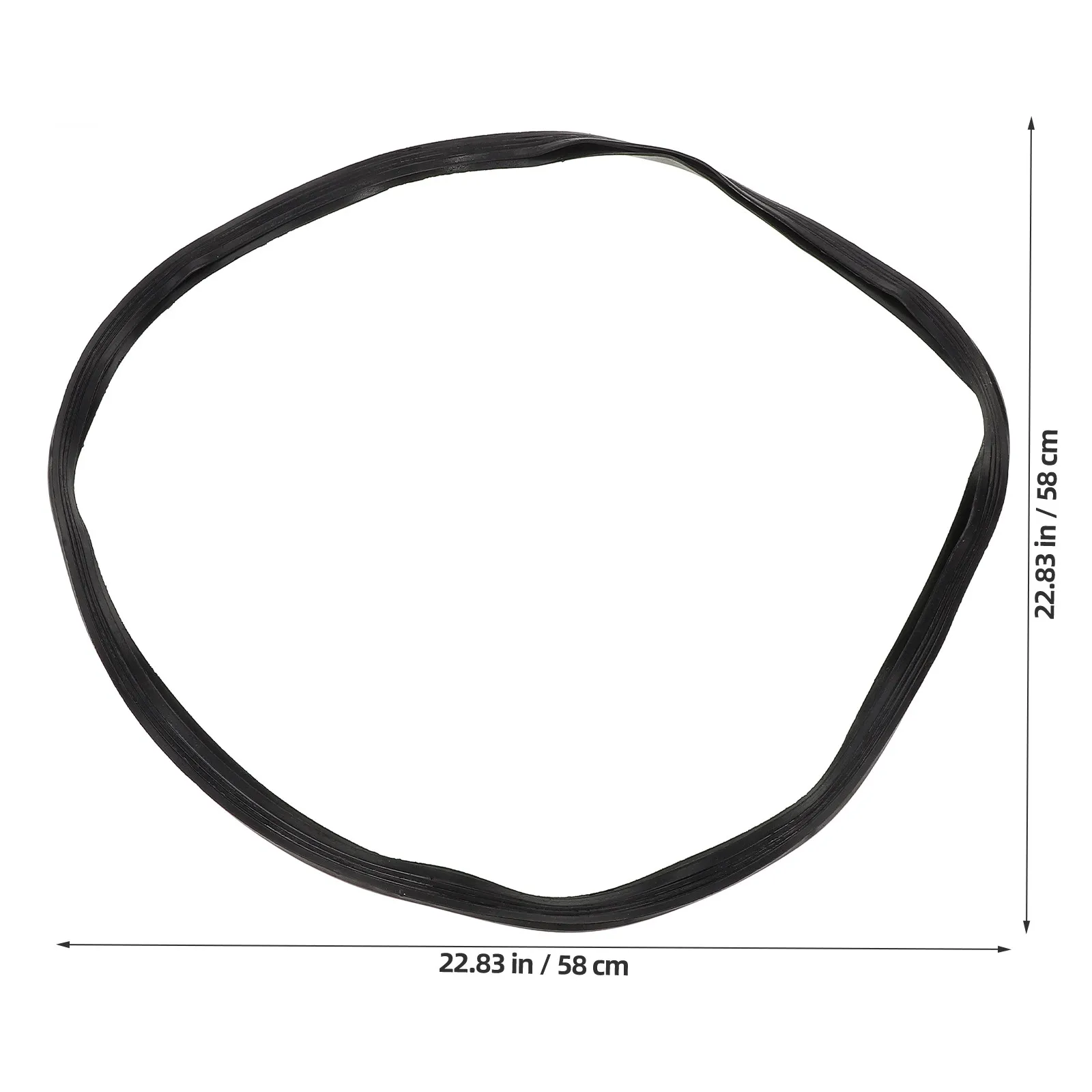 Barber Chair Base Ring Gasket Rubber Floor Protector for Hairdressing Salon Chairs Enhanced Stability Non Slip Chair Base Ring