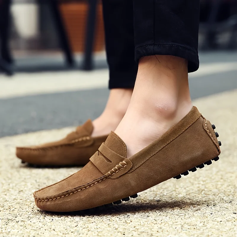 Brand Men Shoes 2023 Summer New Men Casual Shoes Allmatch Loafers Men Fashion Business boats Fashion Soft Sole Social Shoes