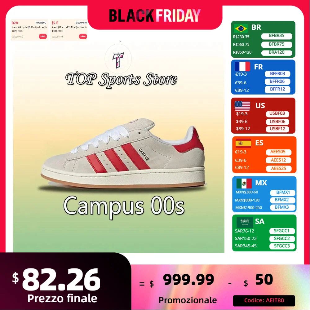 Adidas Campus 00s scarpe casual da tavola neutre a taglio basso