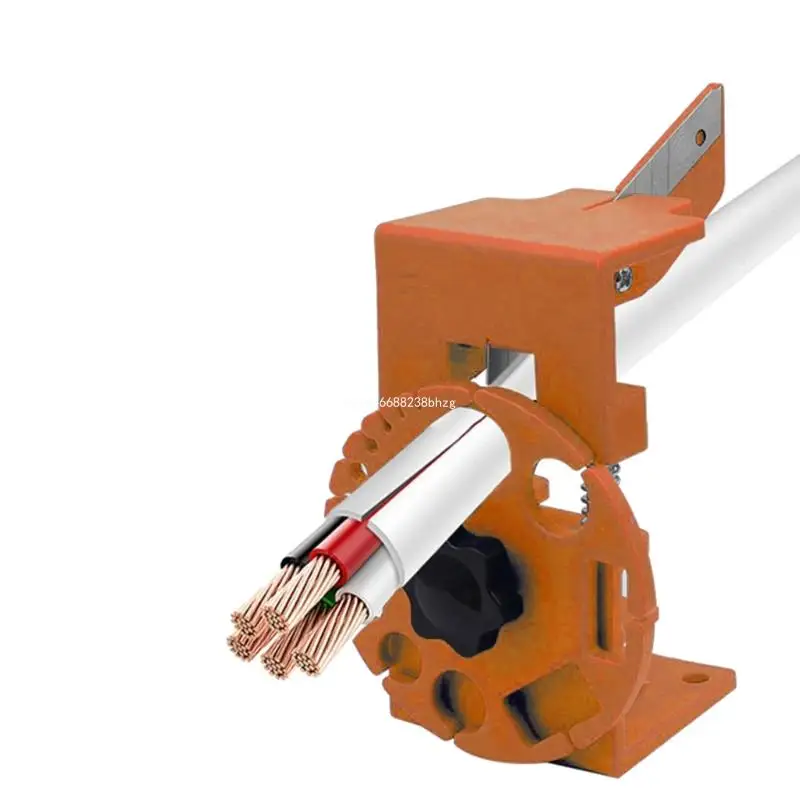 Versatile Electrician Wire Stripper Tool Handheld Copper Wire Stripping Machine Compact Portable Cable Peeling Hand Tool