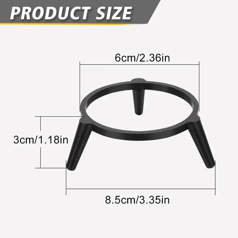 Anti-scratch Plastic Stand for HomePod Mini Stable Tripod Frame Holder Base Speaker Mount for Dorm Room Desk view 3